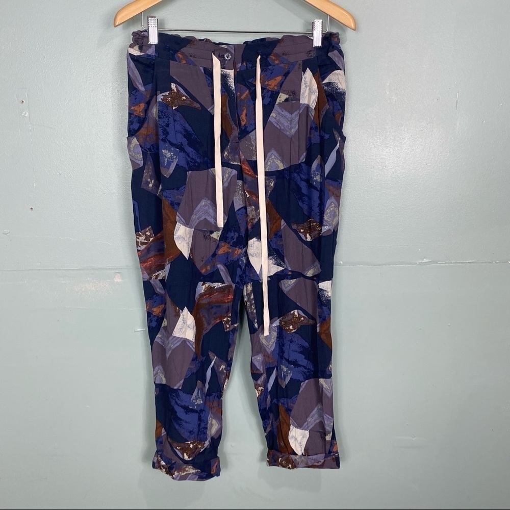 Aritzia Wilfred Allant Pant Abstract Artsy Paint Sz M‎ Pants